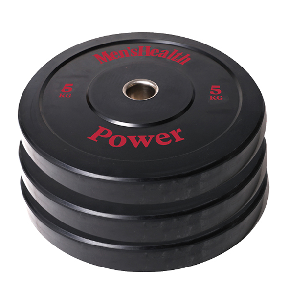 Menshealth Bumper Plate - Halterschijf - 50 mm - 5 kg