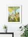 Komar Muurafbeelding - Lion King Urembo Meadows - Grootte: 40 x 50 cm - Poster, kunstdruk, decoratie, woonkamer, slaapkamer (zonder lijst)