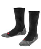 FALKE Active Warm dik ademend wol functioneel materiaal sokken kinderen zwart - maat 31-34
