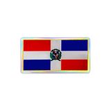 Quattroerre 479 sticker vlag Santo Domingo Mm 80X40 3D