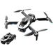 SZSMART S150 drone sans balai avec double caméra 4K 360° d'évitement d'obstacles, 3 batteries, autonomie 18 min, noir