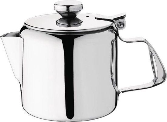 Olympia Concorde Theepot - Roestvrij Staal - 45cl - Zwart