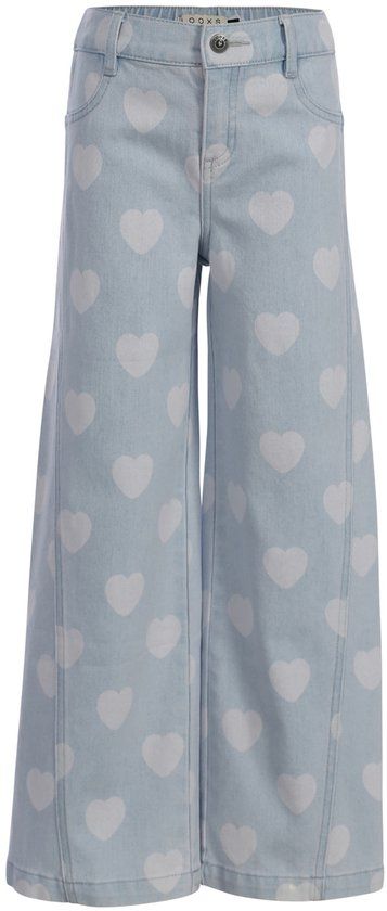 LOOXS Little 2611-7626-997 Meisjes broek - Maat 122 - licht Blauw