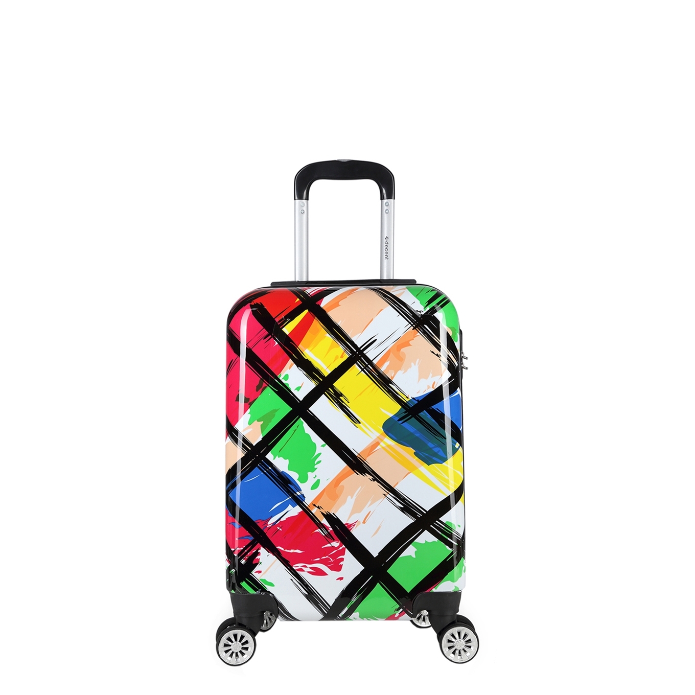 Decent Decent Forenza Trolley 55 cubes Harde Koffer Multicolor