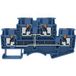 Degson DSKK4-01P-12-50-A(H) Borne 2 étages Borne à insertion rapide Bleu 1 pièce