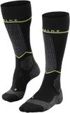 FALKE SK Wool met compressie skisokken heren zwart - maat 43-46