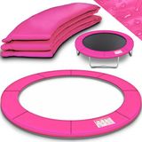 KIDUKU Randafdekking voor trampoline - Roze, 366 cm