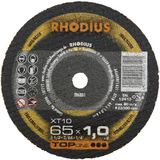 Rhodius XT10 MINI 206801 Doorslijpschijf recht 65 mm 6 mm 1 stuk(s)
