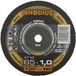 Rhodius XT10 MINI 206801 Doorslijpschijf recht 65 mm 6 mm 1 stuk(s)