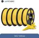 PLA Filament - 1.75 mm - Compatible imprimantes 3D FDM - Lot de 5 kg - Écologique - Jaune