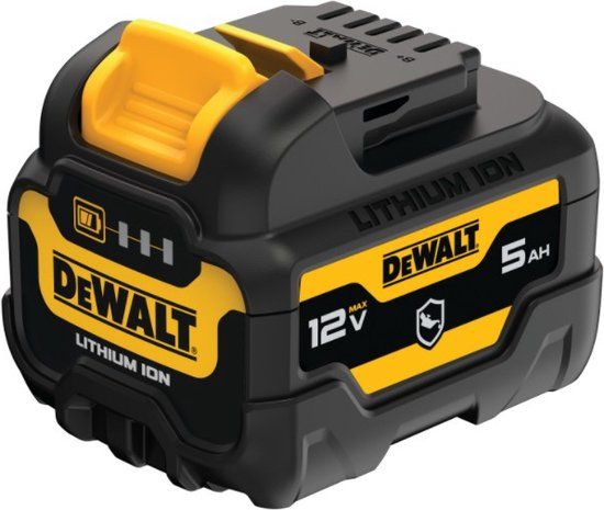 DeWalt DCB126G Accu 12V 5.0Ah Olie- & Schokbestendig