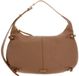 COCCINELLE Leren Schoudertas Abigail Shoulder Bag Skin Lichtbruin