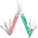 Leatherman Micra - Edelstahl-Schlüsselanhänger Multi-Tool mit Federschere und 9 Werkzeugen - Bayside