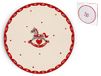 H&H Cavallino Round Ceramic Cake Plate 30cm