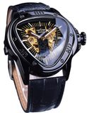 Montre mécanique avec cadran triangulaire et design étanche