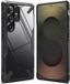 Ringke Fusion X | Hoesje Geschikt voor Samsung Galaxy S25 Ultra | Back Cover | Militaire Standaard | Zwart