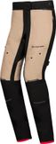 Ixon M-Skd PT Lady Sand Zwart Rood Waterdichte Dames Textiele Motorbroek - Beige/Zwart/Rood - Maat XL