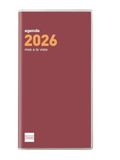 Finocam Classic jaarplanner 2026, weekoverzicht, dwarsaanzicht, januari 2026 - december 2026 (12 maanden), Catalaans
