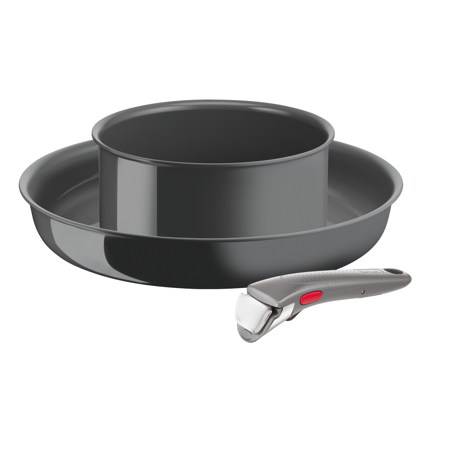 Tefal Ingenio Renew L26093 Ingenio Renew 3-delige set (koekenpan 28 cm, kookpan 18 cm, handgreep) - inductie