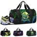 Sac de sport pour enfants avec compartiment à chaussures et compartiment humide
