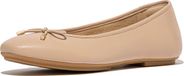 Fitflop Delicato Bow Soft Ballerina's Beige EU 38 Vrouw