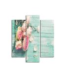 Homemania Wandafbeelding, 3 stuks, natuur, voor woonkamer, slaapkamer, meerkleurig, 57 x 0,3 x 60 cm, HM203MDF236, MDF