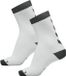 Hummel 2-Pack Socken Element Indoor Sport Sock White/Asphalt 31-34