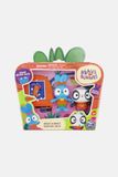 Brave Bunnies Painting Pack, schilderen met boo haas en panda, met 2 actiefiguren en 1 canvas als accessoire, speelgoed voor kinderen vanaf 3 jaar, basic figurenset