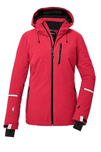 killtec Dames ski-jack - Modern rood - Maat 40