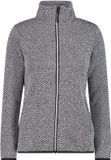 CMP Damesfleece Antraciet-Bianco XXS