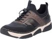 Rieker Chaussures à lacets unisexe noir taille 38