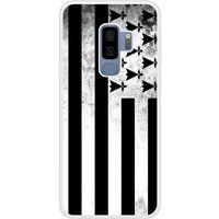 Samsung Galaxy S9 Drapeau bretagne Verstevigd hoesje met sublimatie bedrukking