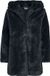 Urban Classics Hooded Teddy Dames Tussenseizoensjas - Zwart - XL