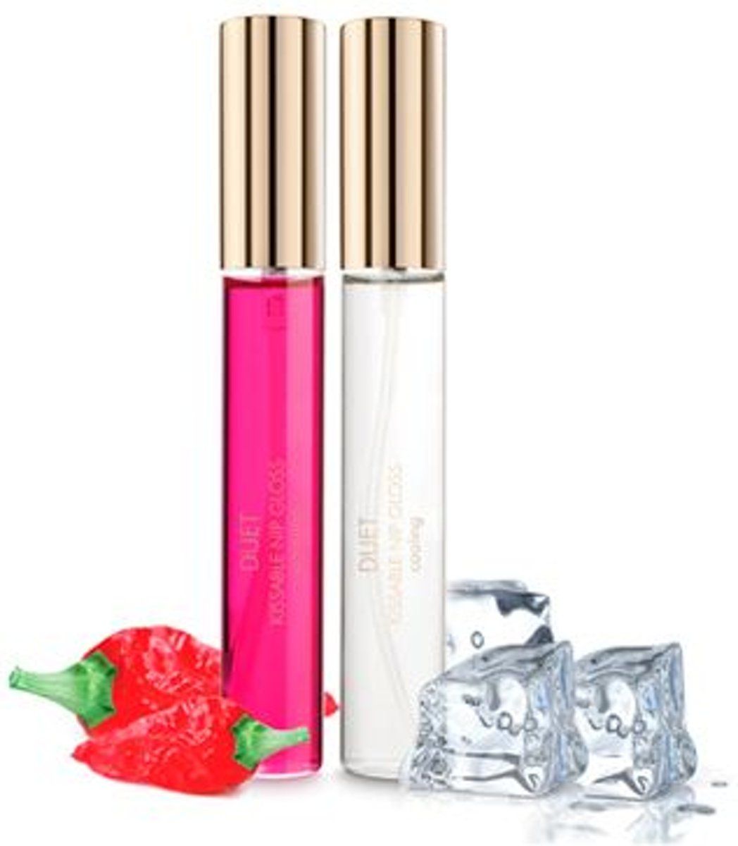 Bijoux Indiscrets Duet Kissable Nip Gloss - Verkoelend & Verwarmend