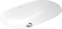 Villeroy & Boch O.novo Onderbouw Wastafel - 53x32cm - Wit - Zonder Kraangat
