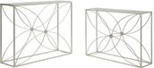 Mauro Ferretti Table console Paradise Table console Set 2 Pcs 100×30×78 cm