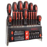 Stalwart - 75-HT4089 39-delige schroevendraaier en bitset met magnetische tips