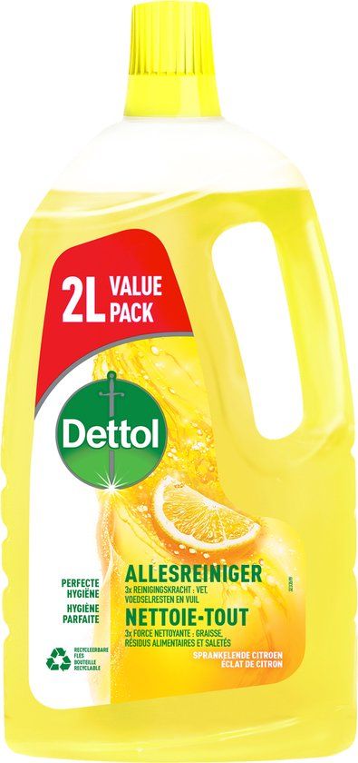 Dettol Nettoie-tout P&F Eclat de Citron - 2L