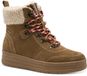 Tamaris WIDE FIT Dames Enkellaarsje 8-86209-45 365 Wide Fit Bruin Leer/Textiel/Synthetisch 39 EU