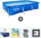 Bestway Rechthoekig Steel Pro Zwembad - 300 x 201 x 66 cm - Blauw