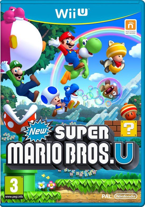 Nintendo New Super Mario Bros U - Nintendo Wii U - Standard Edition