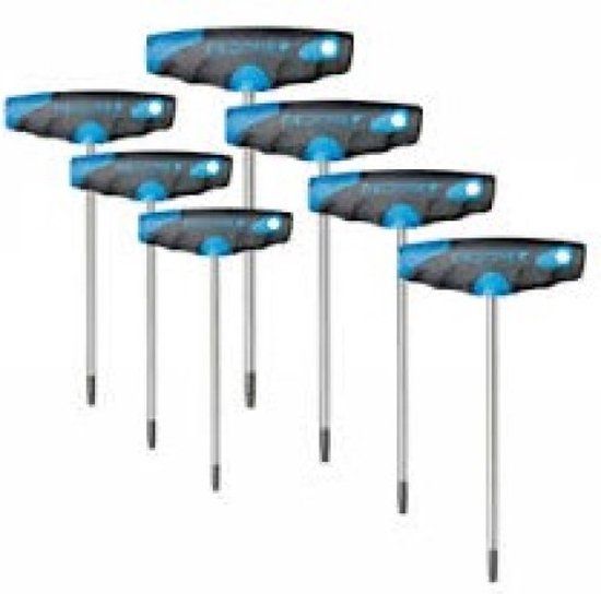 GEDORE 2142 TX-007 Haakse Stiftsleutelset 7-Delig TORX