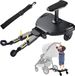 OEM Buggy Board Universeel Buggy Board met Zitting en Treeplank voor Alle Kinderwagens - Kiddy Board - Meerrijplank Meerijdplankje