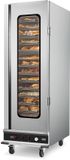 VEVOR Voedselverwarmer, 16 Niveaus, Snackverwarmingskast met Waterbak, Enkele Deur