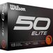 Wilson Fifty Elite 23 balles de golf - pack de 12, orange