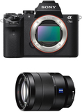 Sony Alpha 7 II Mirrorless Camera with 24.3MP, Full HD Video, and 24-70mm Lens - Black