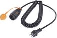 Sygonix SY-6746418 Stroom Verlengkabel Zwart, Oranje 5 m H07BQ-F 3G 1,5 mm²