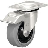 Blickle EasyRoll Zwenkwiel rvs bevestigingsplaat EasyRoll polyamide velg niet-strepend
