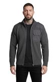 Brandit BW Cardigan Sweater/trui met rits - 3XL - Grijs