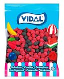 Vidal Snoepjes, Struikbramen. Rode en zwarte rubberen snoepjes. 1 kg zak